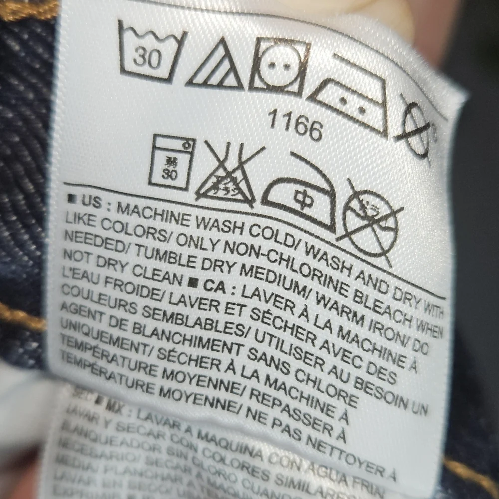Old Navy Boys Dark Wash Straight Leg Jeans - 12 Husky